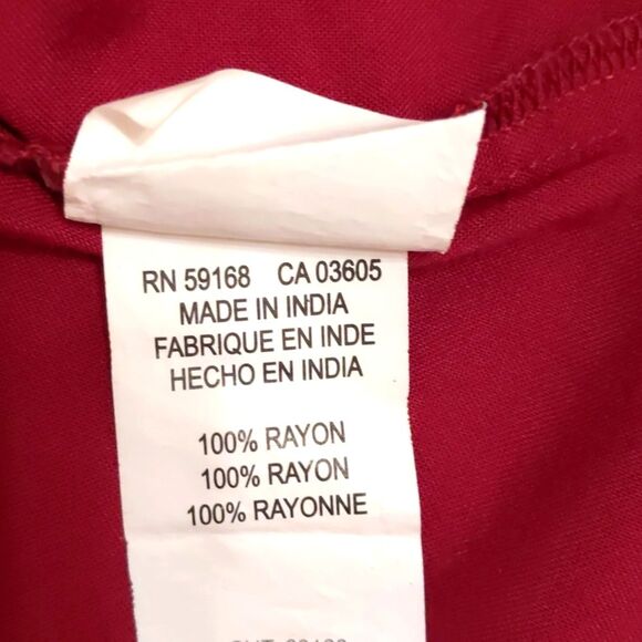 KAREN KANE Boho Peasant Top Babydoll Size Medium - Picture 7 of 8